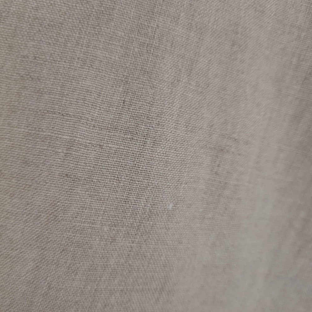 Flax Cream Button-Front V-Neck Tunic - Picture 10 of 16